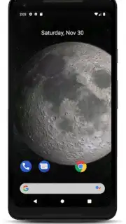 Moon 3D Live Wallpaper скриншот 15