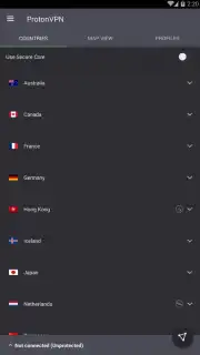 ProtonVPN скриншот 12