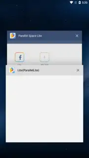 Parallel Space Lite скриншот 2