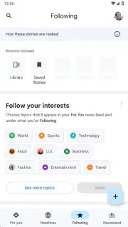 Google News скриншот 10