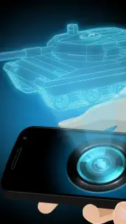 3d hologram camera simulator скриншот 1