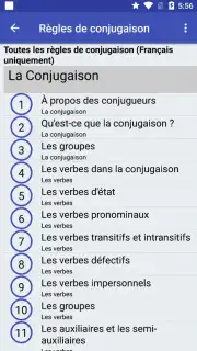 Le Conjugueur скриншот 2