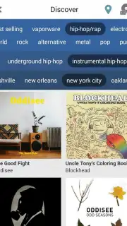 Bandcamp скриншот 5
