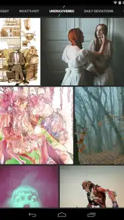 DeviantArt скриншот 5