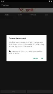 PsiPhon скриншот 7