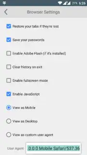 Speed Browser скриншот 2