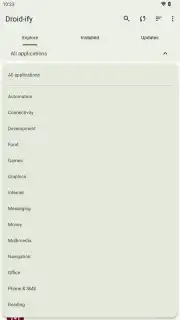 Droid-ify скриншот 2