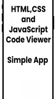 HTML Viewer - HTML, JS, CSS Editor and Runner скриншот 1