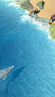 Wild Crocodile Family Sim Game скриншот 1