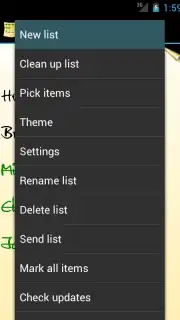 OI Shopping list скриншот 6