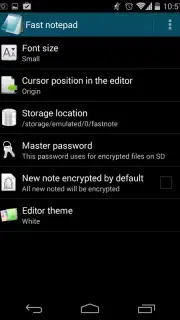 Fast Notepad скриншот 1