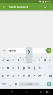 Czech Diacritic Keyboard скриншот 4