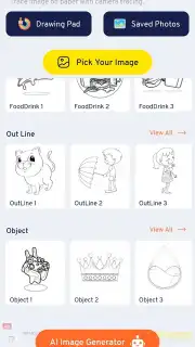 AI Drawing : Trace & Sketch скриншот 5