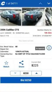Copart скриншот 8