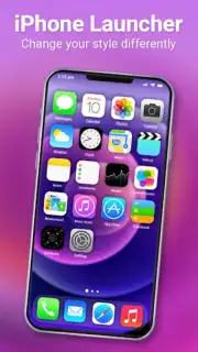 Phone 13 Launcher OS 15 скриншот 4