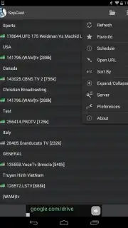 SopCast скриншот 5
