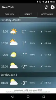 Simple Time & Weather Widget скриншот 2