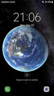 Earth Planet 3D live wallpaper скриншот 2